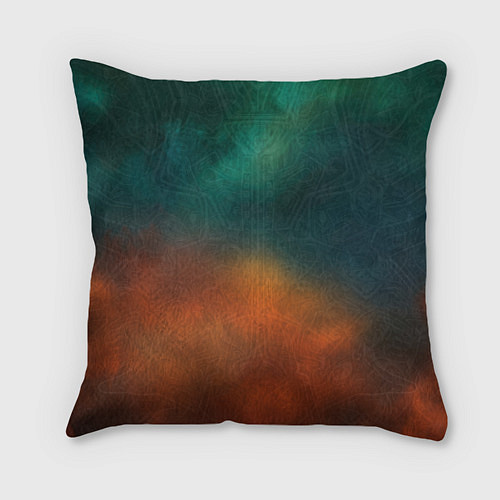 Подушка квадратная Чумной доктор в цилиндре / 3D-принт – фото 2