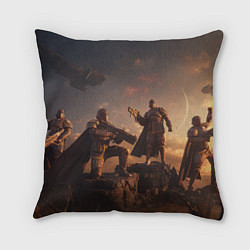 Подушка квадратная Helldivers 2: Brotherhood, цвет: 3D-принт