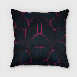 Подушка квадратная Киберпанк фон, цвет: 3D-принт