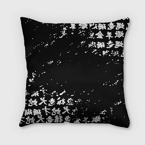 Подушка квадратная Samurai pattern japan 2077 / 3D-принт – фото 2