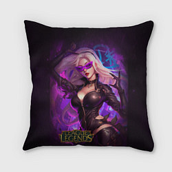 Подушка квадратная League of Legends Kaisa Kda style, цвет: 3D-принт