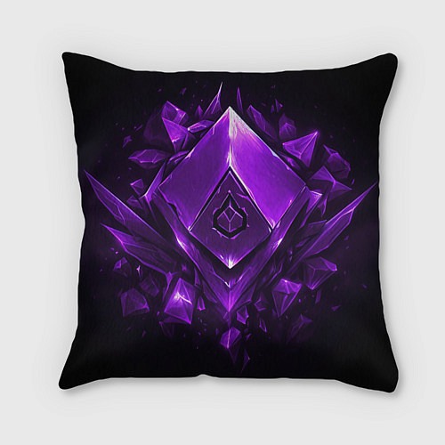 Подушка квадратная League of Legends Kaisa Kda style / 3D-принт – фото 2