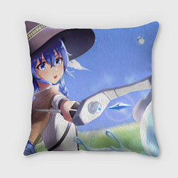 Подушка квадратная Реинкарнация Безработного Рокси