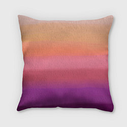 Подушка квадратная Абстракция градиент на закате дня, цвет: 3D-принт