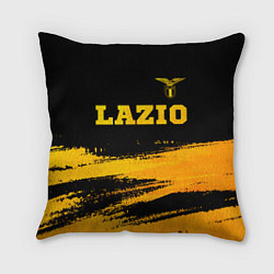 Подушка квадратная Lazio - gold gradient посередине, цвет: 3D-принт