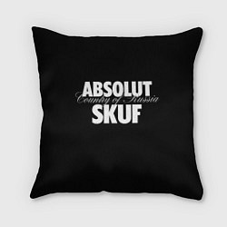 Подушка квадратная Skuf absolut, цвет: 3D-принт