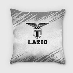 Подушка квадратная Lazio sport на светлом фоне