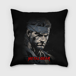 Подушка квадратная Metal gear Venom Snake