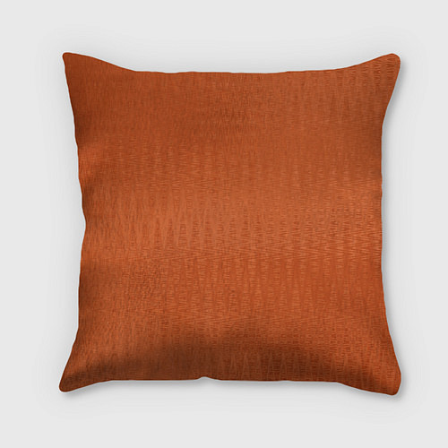 Подушка квадратная Светлый коричневый текстурированный / 3D-принт – фото 2