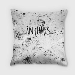 Подушка квадратная In Flames dirty ice, цвет: 3D-принт