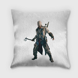 Подушка квадратная Assasins Creed 3, цвет: 3D-принт