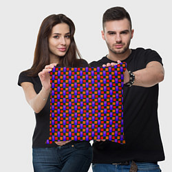 Подушка квадратная Игровой тетрис, цвет: 3D-принт — фото 2