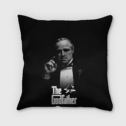 Подушка квадратная Don Vito Corleone, цвет: 3D-принт