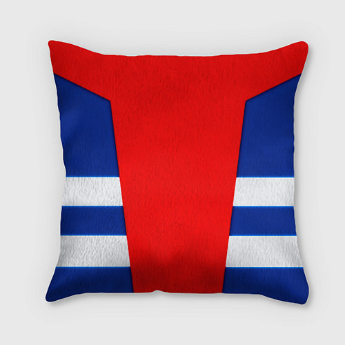Подушка квадратная Россия герб спорт / 3D-принт – фото 2