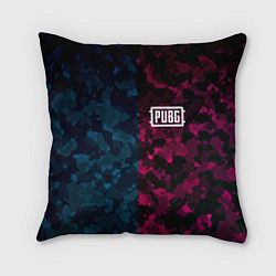 Подушка квадратная PUBG camo texture, цвет: 3D-принт