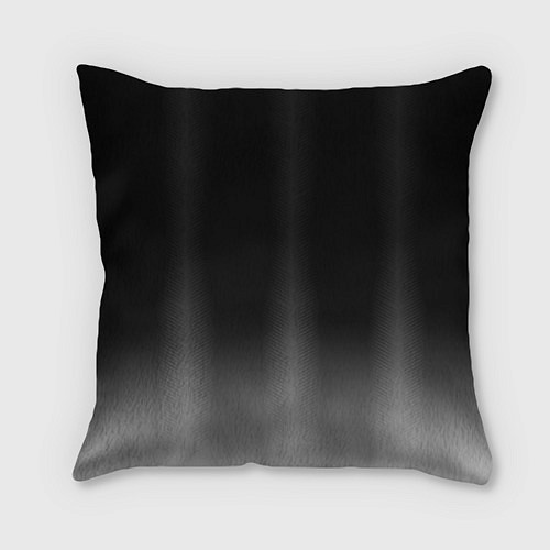 Подушка квадратная Ювентус серый градиент / 3D-принт – фото 2