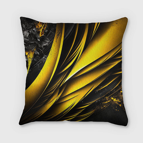 Подушка квадратная Пикачу на красном мотоцикле / 3D-принт – фото 2