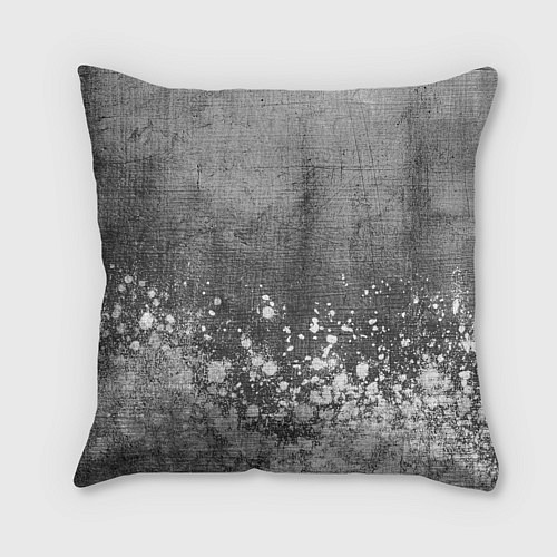 Подушка квадратная Lyon - grey gradient посередине / 3D-принт – фото 2