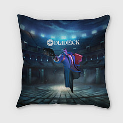 Подушка квадратная Deadlock Абрамс, цвет: 3D-принт