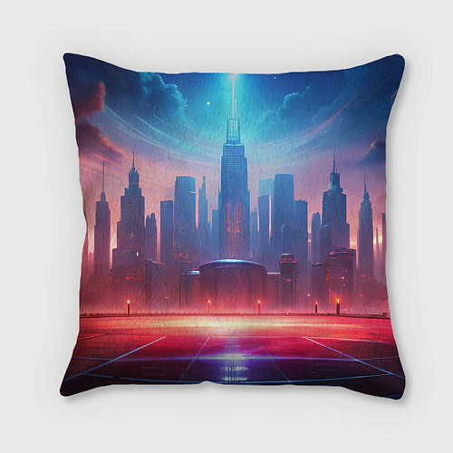 Подушка квадратная Deadlock Мгла / 3D-принт – фото 2