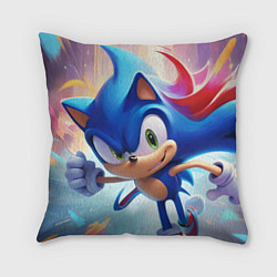 Подушка квадратная Sonic 1