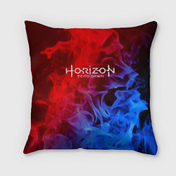 Подушка квадратная Horizon zero dawn fire gradient, цвет: 3D-принт