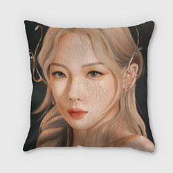 Подушка квадратная Ким Тхэён Girls Generation, цвет: 3D-принт