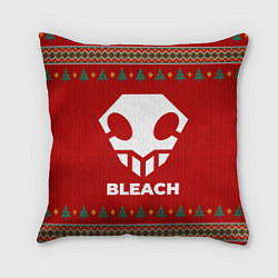 Подушка квадратная Bleach new year, цвет: 3D-принт