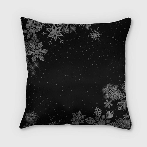 Подушка квадратная Снежный Honda / 3D-принт – фото 2