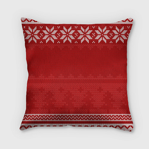 Подушка квадратная Новогодний Within Temptation / 3D-принт – фото 2