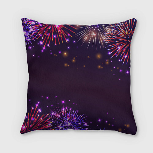 Подушка квадратная Праздничный Avril Lavigne / 3D-принт – фото 2