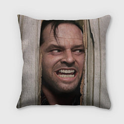 Подушка квадратная The shining - heres johnny, цвет: 3D-принт