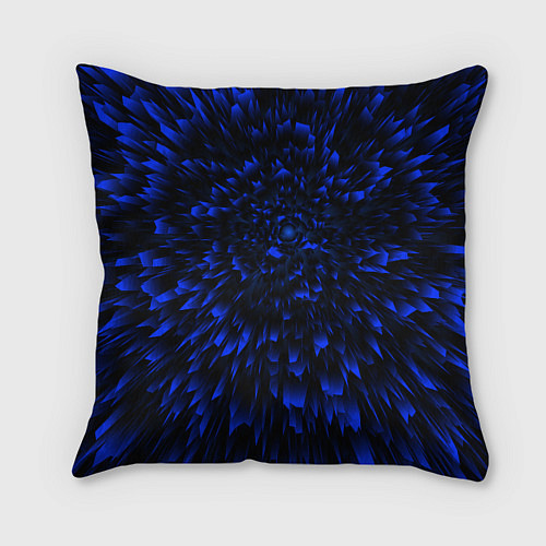 Подушка квадратная Ajax blue energy / 3D-принт – фото 2