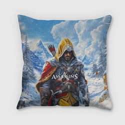 Подушка квадратная Assassins Creed охотник