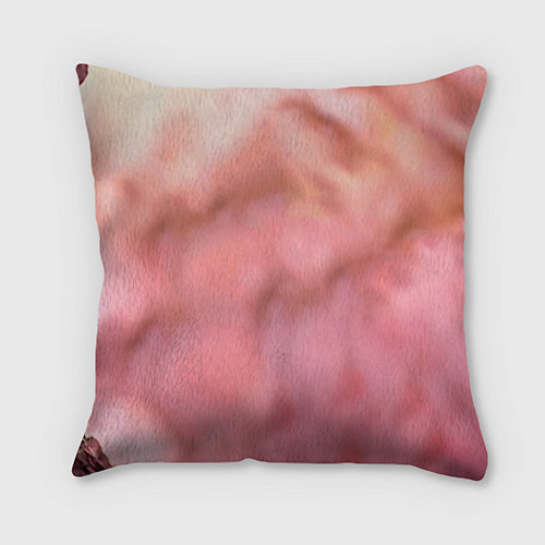 Подушка квадратная Обезьянка в норке / 3D-принт – фото 2