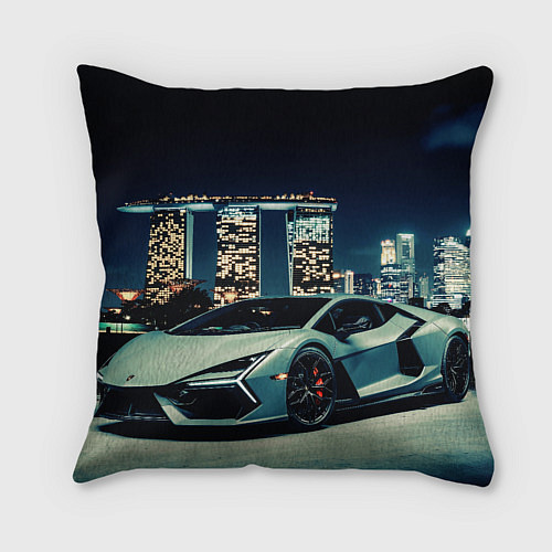 Подушка квадратная Автомобиль / 3D-принт – фото 2
