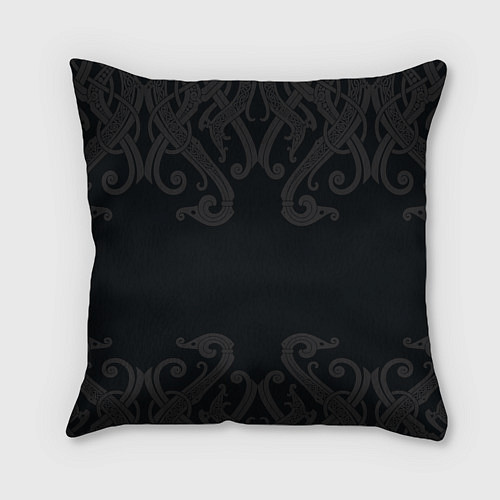 Подушка квадратная Моя земля мои правила: медведь / 3D-принт – фото 2