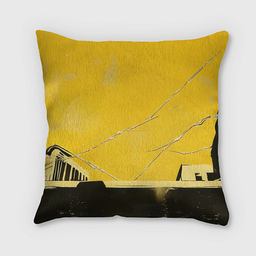 Подушка квадратная Человек - паук / 3D-принт – фото 2