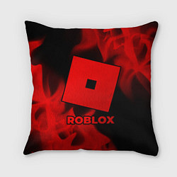 Подушка квадратная Roblox - red gradient, цвет: 3D-принт