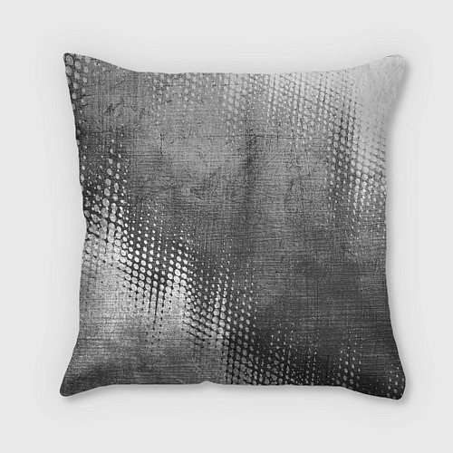 Подушка квадратная Subaru - grey gradient посередине / 3D-принт – фото 2