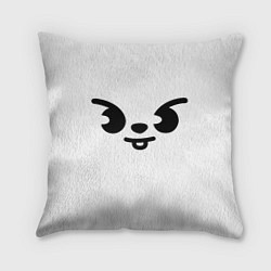 Подушка квадратная Leebit skzoo, цвет: 3D-принт