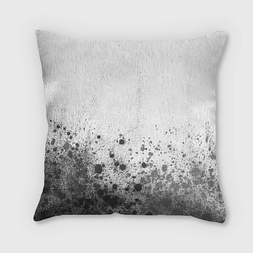Подушка квадратная Stray - white gradient посередине / 3D-принт – фото 2
