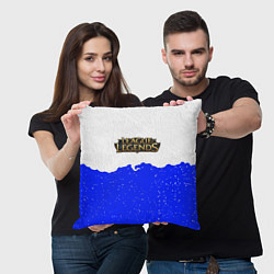 Подушка квадратная League of Legends ночь, цвет: 3D-принт — фото 2