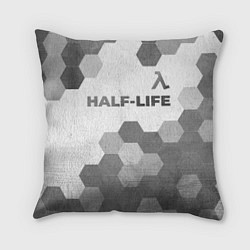 Подушка квадратная Half-Life - white gradient посередине