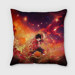 Подушка квадратная Fire Luffy - One Piece