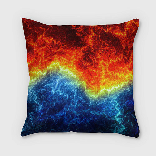 Подушка квадратная Сектор газа Юрий Хой / 3D-принт – фото 2