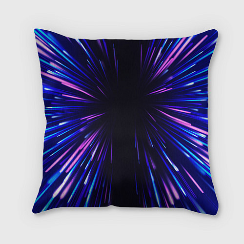 Подушка квадратная Coldplay neon energy / 3D-принт – фото 2