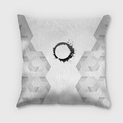 Подушка квадратная The Callisto Protocol white poly