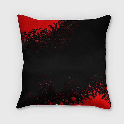 Подушка квадратная Evanescence - red gradient / 3D-принт – фото 2