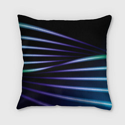 Подушка квадратная Color black blue